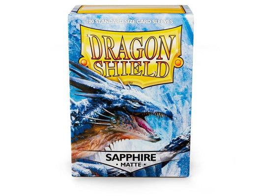 Sleeves - Dragon Shield - Box 100 - Sapphire MATTE