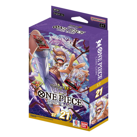 One Piece Card Game: Starter Deck EX – Gear 5 [ST-21] (pre-order - strictly 2 per customer)